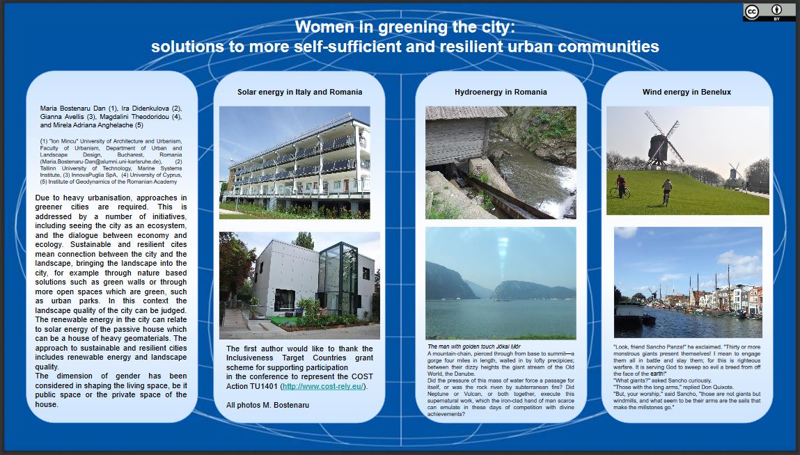 Women in greening the city